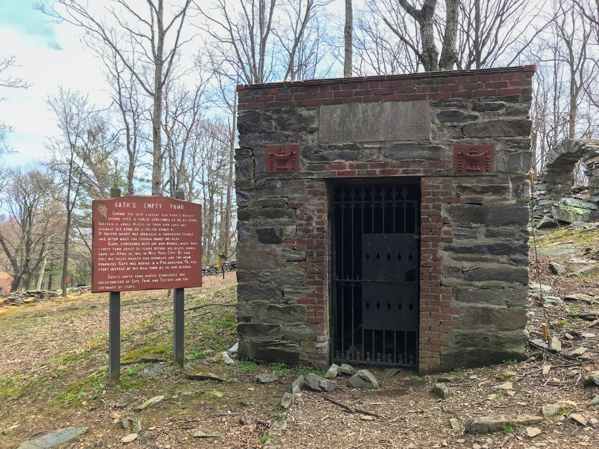 Photo of Gath's Empty Tomb