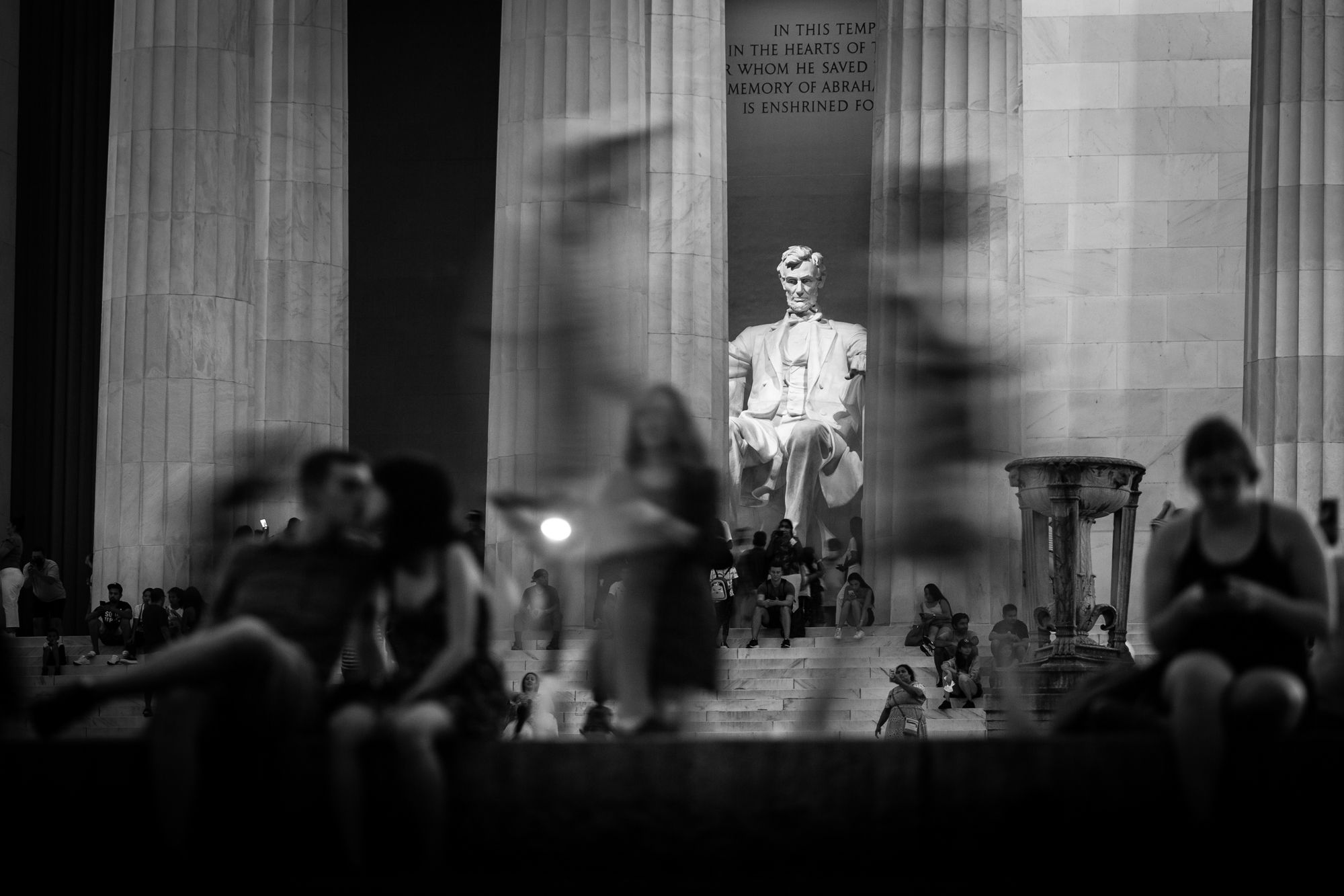 Lincoln Memorial at night